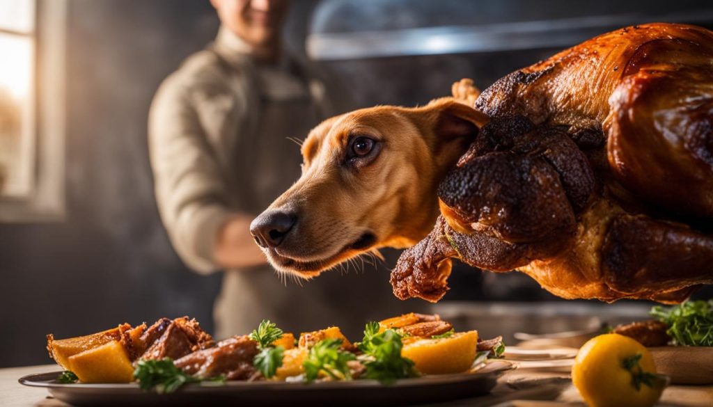 cooked turkey for dogs