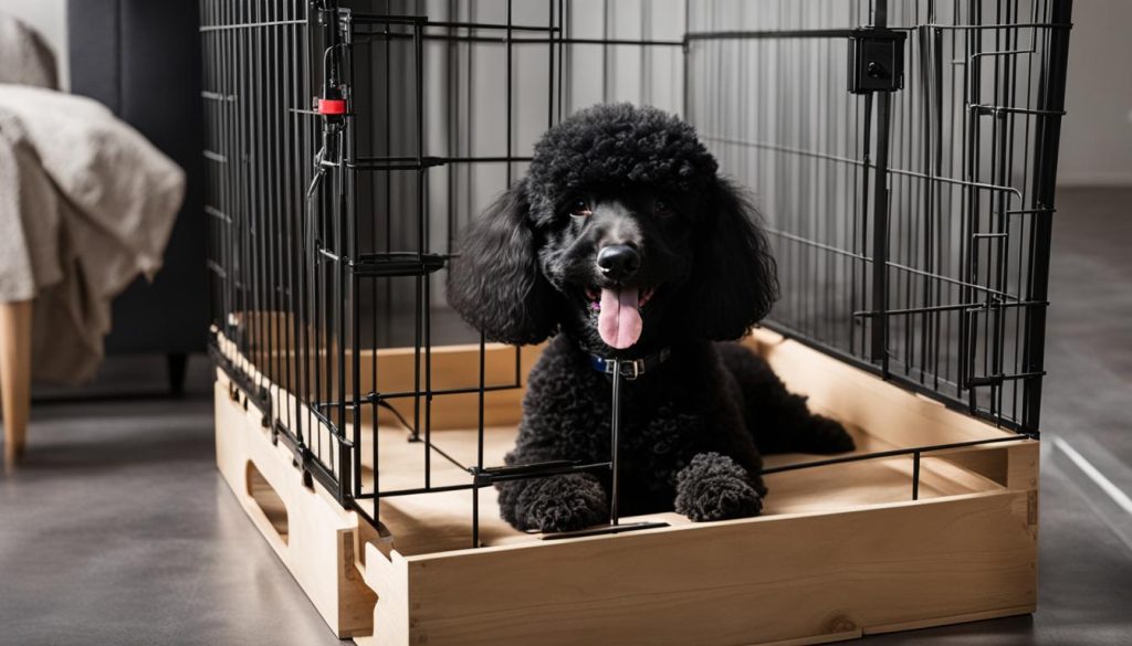 crate training a poodle