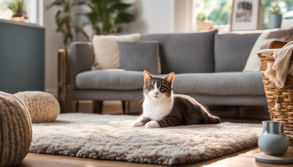 creating a calming environment for cats