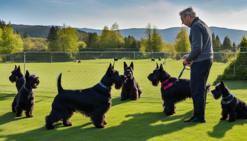 socialization training for Scottish Terriers