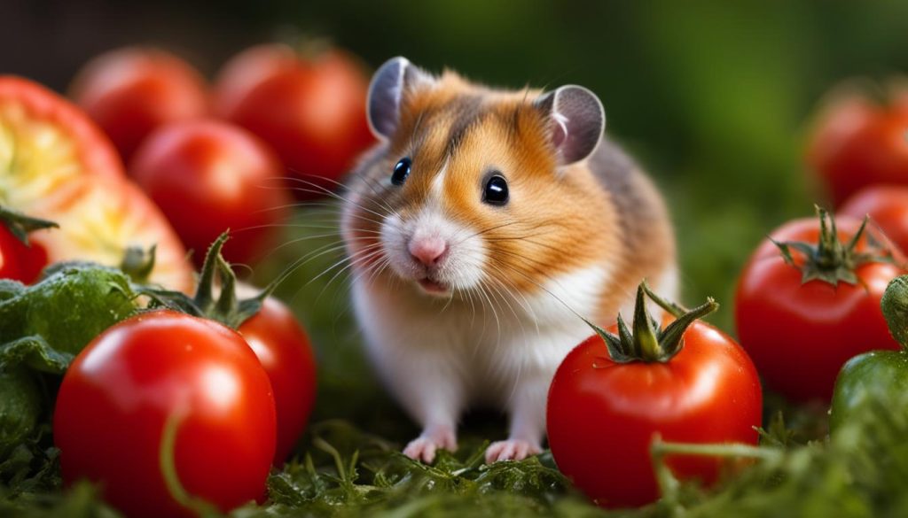 tomatoes in hamster diet