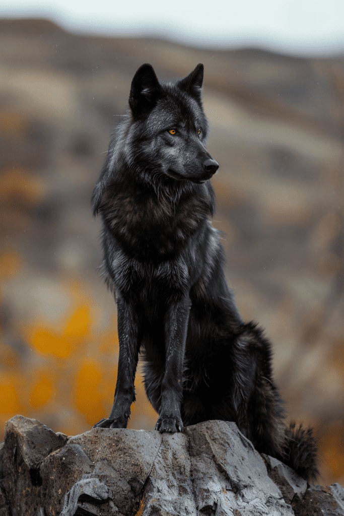 Aging Gracefully: The Life of a Black Wolf