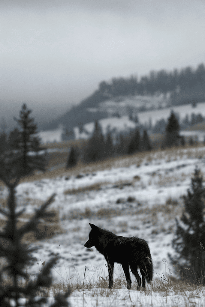 Conservation Challenges for Black Wolves