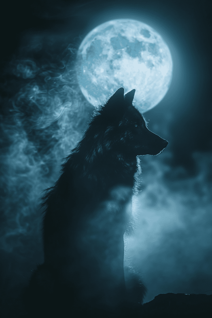 Mythological Significance of Black Wolves