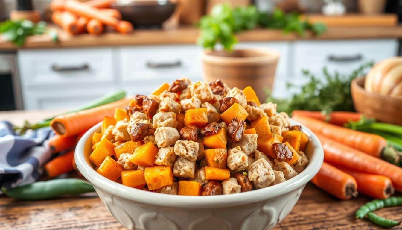 Homemade Chicken & Butternut Squash Dog Food Recipe - Grain Free Dog Food Recipes With Butternut Squash And Brown Rice Alternatives